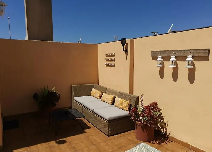 Atico Fresco Y Luminoso Con Aparcamiento Privado Апартаменти